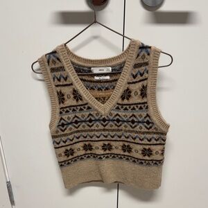 Mango Multicolor Sweater Vest